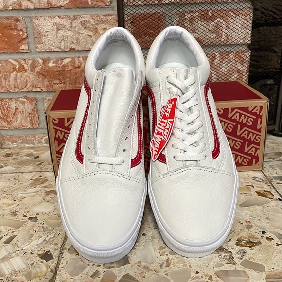 Vans Old Skool leather pop true white chipepr - Picture 3 of 9
